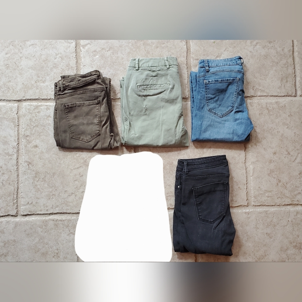 Zara Women's Pants/Jeans Lot Of 4 Size 6